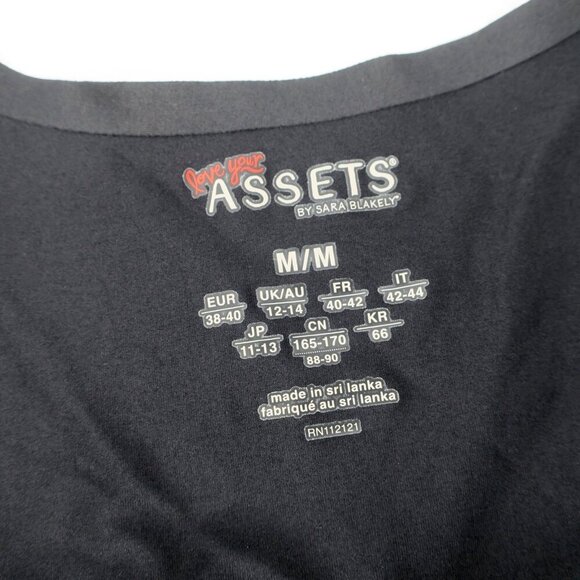 Assets by Sara Blakely Spot-On Slimmers Open Bust Torsette Shaper Slip Medium - Picture 3 of 4